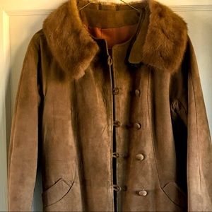 Vintage Suede Coat